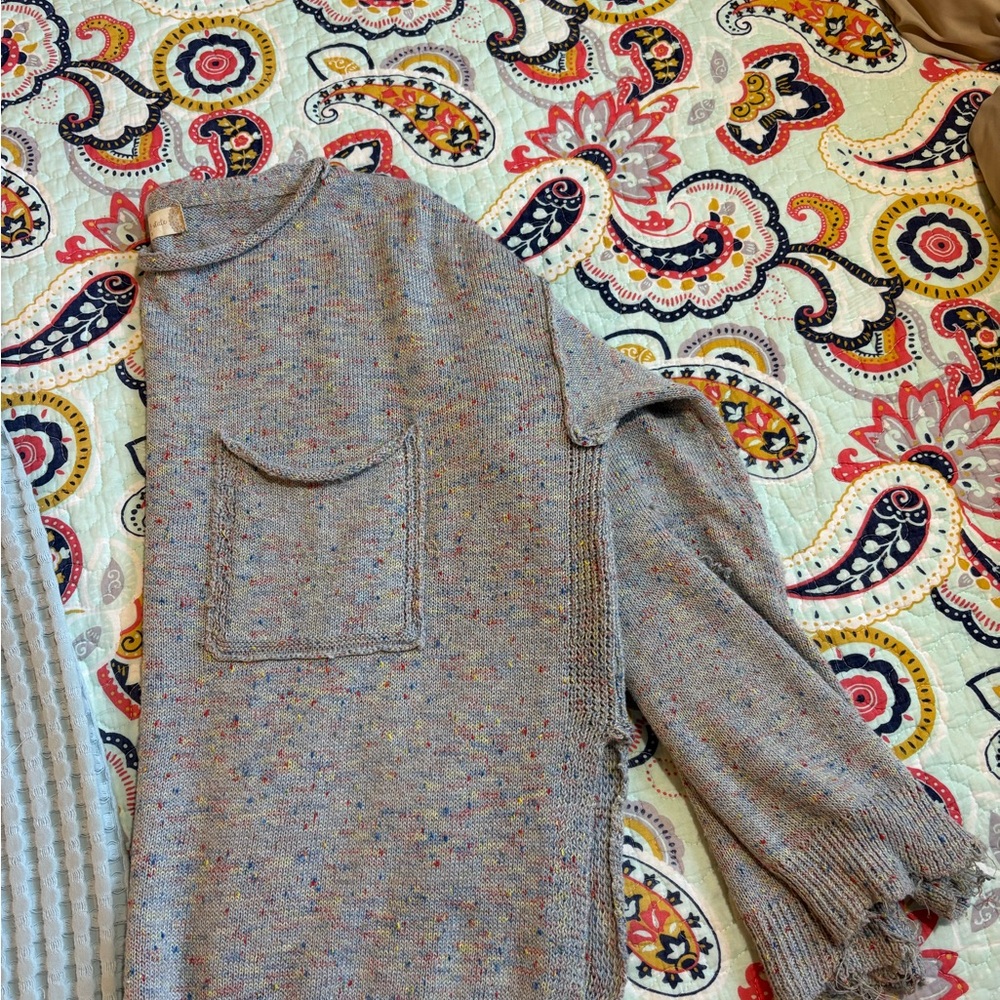 Altar'd State confetti oversized sweater